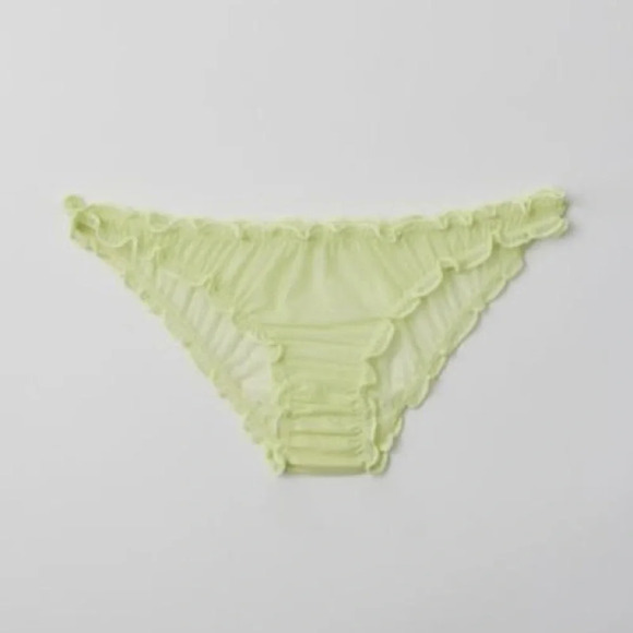 Out From Under Mesh Cheeky Undie, Lime, XL, NWT - Picture 1 of 5